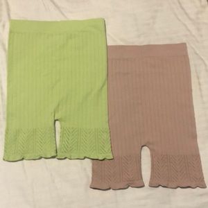 Free People Intimately Free seamless ribbed biker shorts